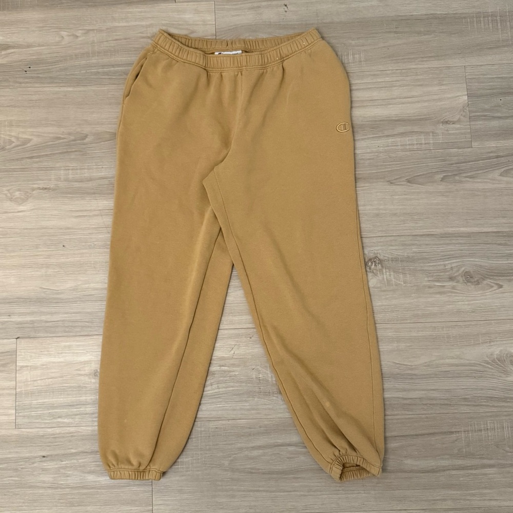 Champion Tan Jogger Pants, Women’s Size Small